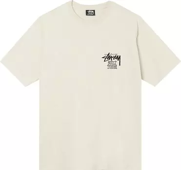 Футболка Stussy Built Tough Tee 'Putty', кремовый