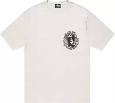 Футболка Stussy Camelot Pigment Dyed 'Natural', кремовый