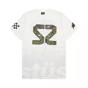Футболка Stussy Camo 35 Белая