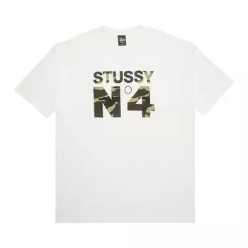 Футболка Stussy Camo No.4 Белая