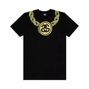 Футболка Stussy Chain 'Black', черный