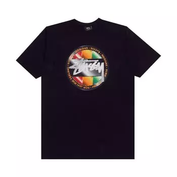 Футболка Stussy Chrome Dot 'Black', черный