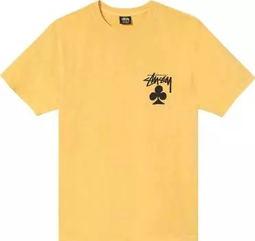 Футболка Stussy Club Pigment Dyed Tee 'Yellow', желтый