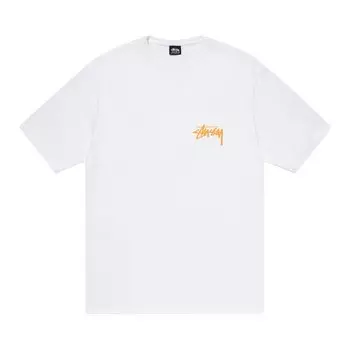Футболка Stussy Coastline Tee 'White', белый
