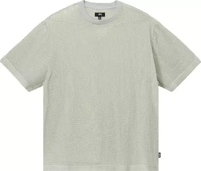 Футболка Stussy Cotton Mesh Short-Sleeve Crew 'Bone', серый