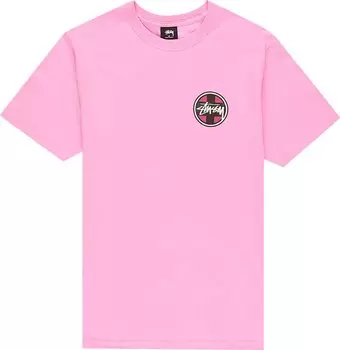Футболка Stussy Cross Dot Tee 'Pink', розовый