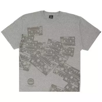 Футболка Stussy Custom Made In USA Stereo 'Grey', серый