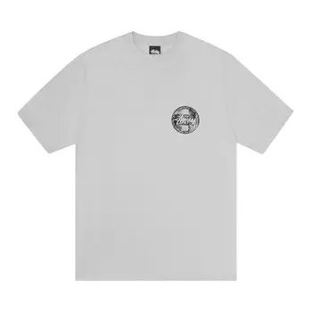 Футболка Stussy Dot Stamp Tee, цвет Fog