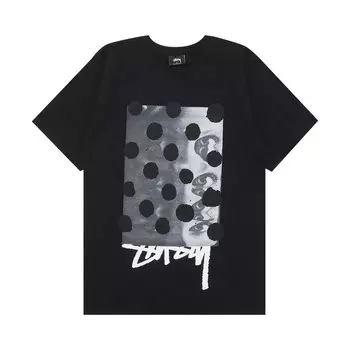 Футболка Stussy Eye Dots 'Black', черный