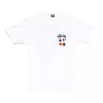 Футболка Stussy Full Deck 2 Tee 'White', белый