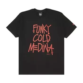 Футболка Stussy Funky Cold Medina, черная