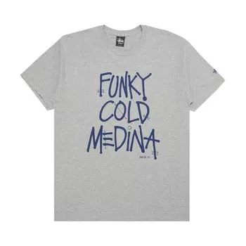 Футболка Stussy Funky Cold Medina Grey Heather