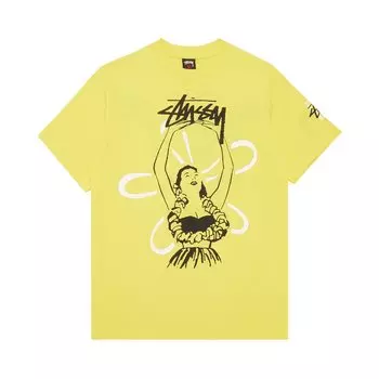 Футболка Stussy Gear Hula Dancer 'Yellow', желтый