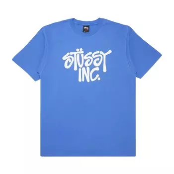 Футболка Stussy Gear Inc., синяя