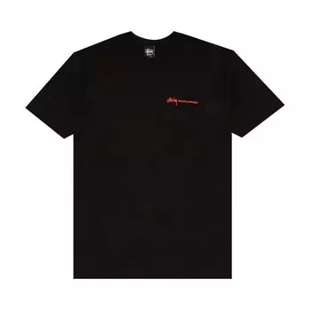 Футболка Stussy Go Live Stoopid Large 'Black', черный