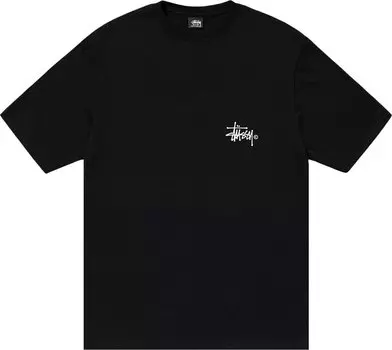 Футболка Stussy Grassfed 'Black', черный