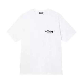Футболка Stussy Gumball Tee 'White', белый