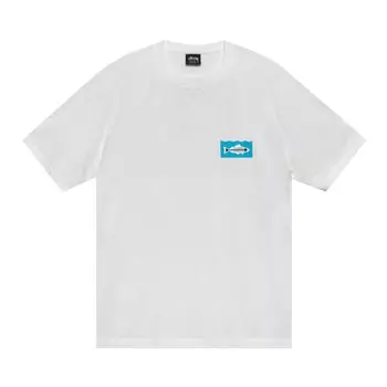 Футболка Stussy Heal The Bay Ocean, окрашенная в пигмент, цвет Натуральный