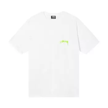Футболка Stussy Hopper Tee 'White', белый