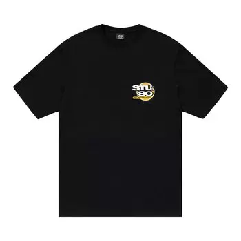 Футболка Stussy Hot 80, черная