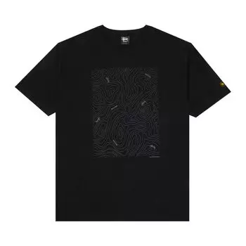 Футболка Stussy Incase Topo 'Black', черный