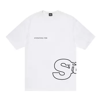 Футболка Stussy International Tribe Tee 'White', белый