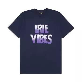 Футболка Stussy Irie Vibes темно-синего цвета