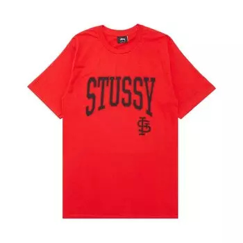Футболка Stussy IST 'Red', красный