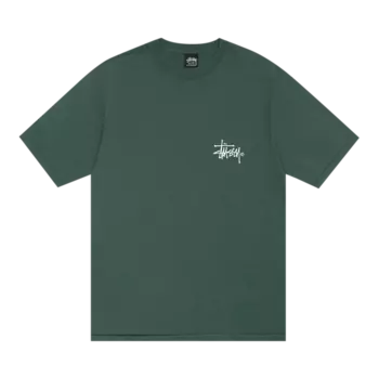Футболка Stussy IST Venus Pigment Dyed 'Forest', зеленый