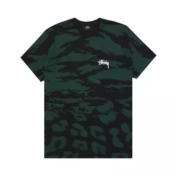 Футболка Stussy Jungle Offering 'Black', черный