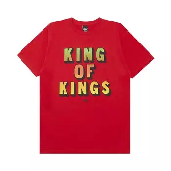 Футболка Stussy King Of Kings Brite Red