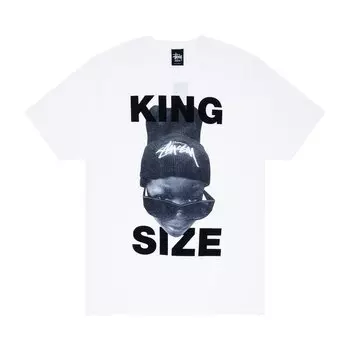 Футболка Stussy King 'White', белый