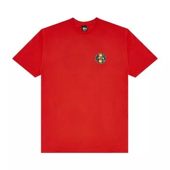 Футболка Stussy Kingston Dot 'Red', красный