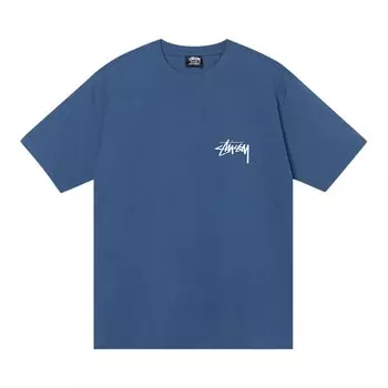 Футболка Stussy Kittens, синяя
