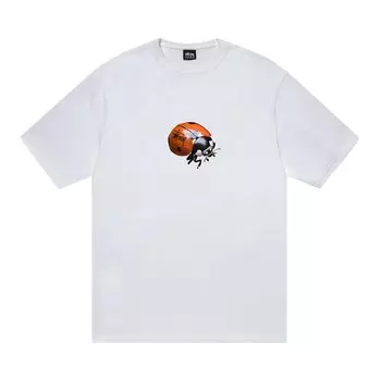 Футболка Stussy Ladybug, белая