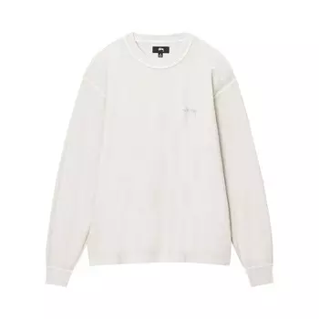 Футболка Stussy Lazy Long-Sleeve Tee, кремовый