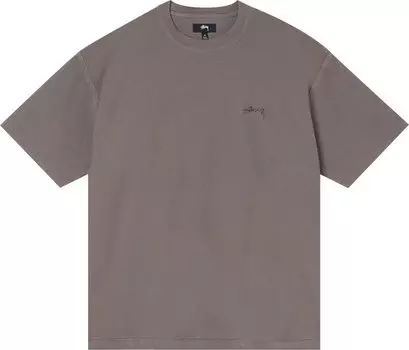 Футболка Stussy Lazy Tee 'Brown', коричневый