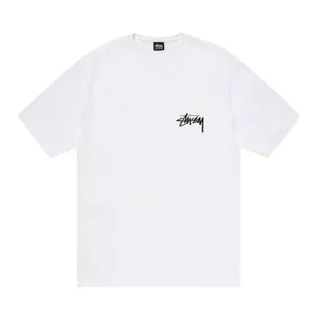 Футболка Stussy Low Tide Tee 'White', белый