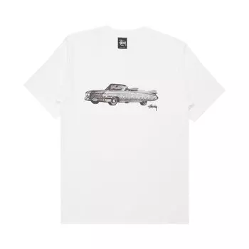 Футболка Stussy Lowrider, белая