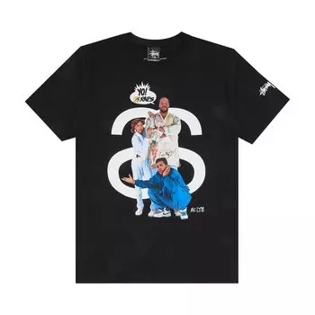 Футболка Stussy MC LYTE 'Black', черный