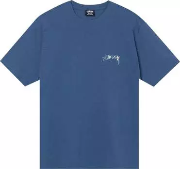 Футболка Stussy Modern Age Tee 'Midnight', синий