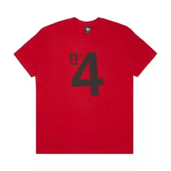 Футболка Stussy N4 Красная
