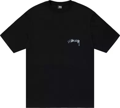 Футболка Stussy Night Lights 'Black', черный