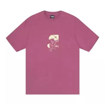 Футболка Stussy Nurture Tee, фиолетовый