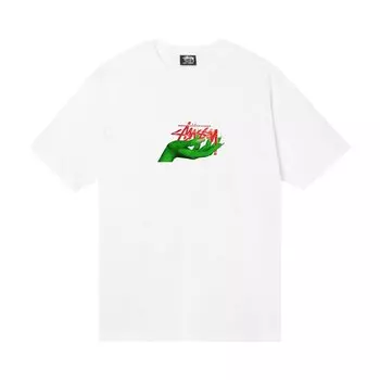 Футболка Stussy Oz Tee 'White', белый