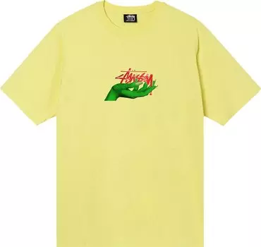 Футболка Stussy Oz Tee 'Yellow', желтый