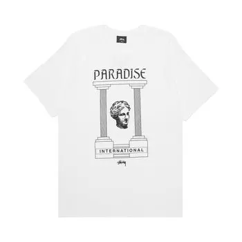 Футболка Stussy Paradise 'White', белый