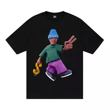 Футболка Stussy Peace & Prosperity, черная