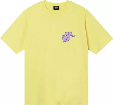 Футболка Stussy Phat S Tee 'Yellow', желтый