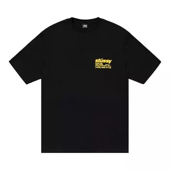 Футболка Stussy Pigment Dyed DNA Tee Black, черный
